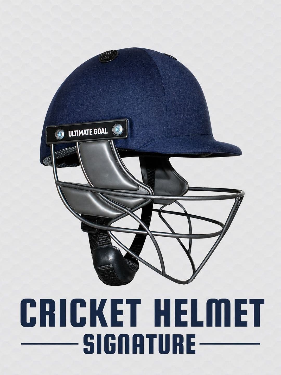 UG SPORTS Signature Series Full Face Scratch Resistant Cricket Helmet thumbnail 2
