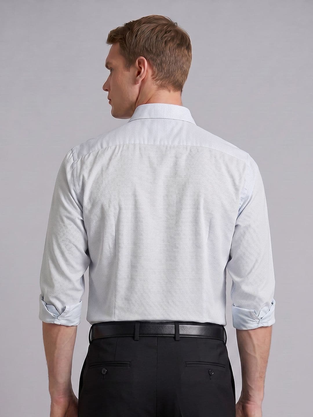 Blackberrys Micro Ditsy Printed Pure Cotton Formal Shirt thumbnail 3