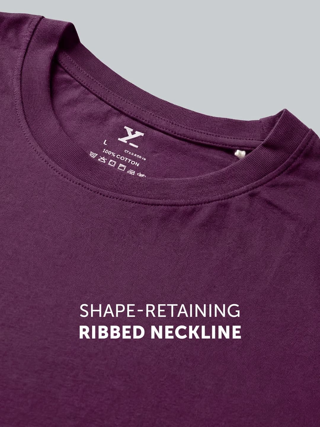 XYXX Pure Cotton Round Neck T-shirt thumbnail 3