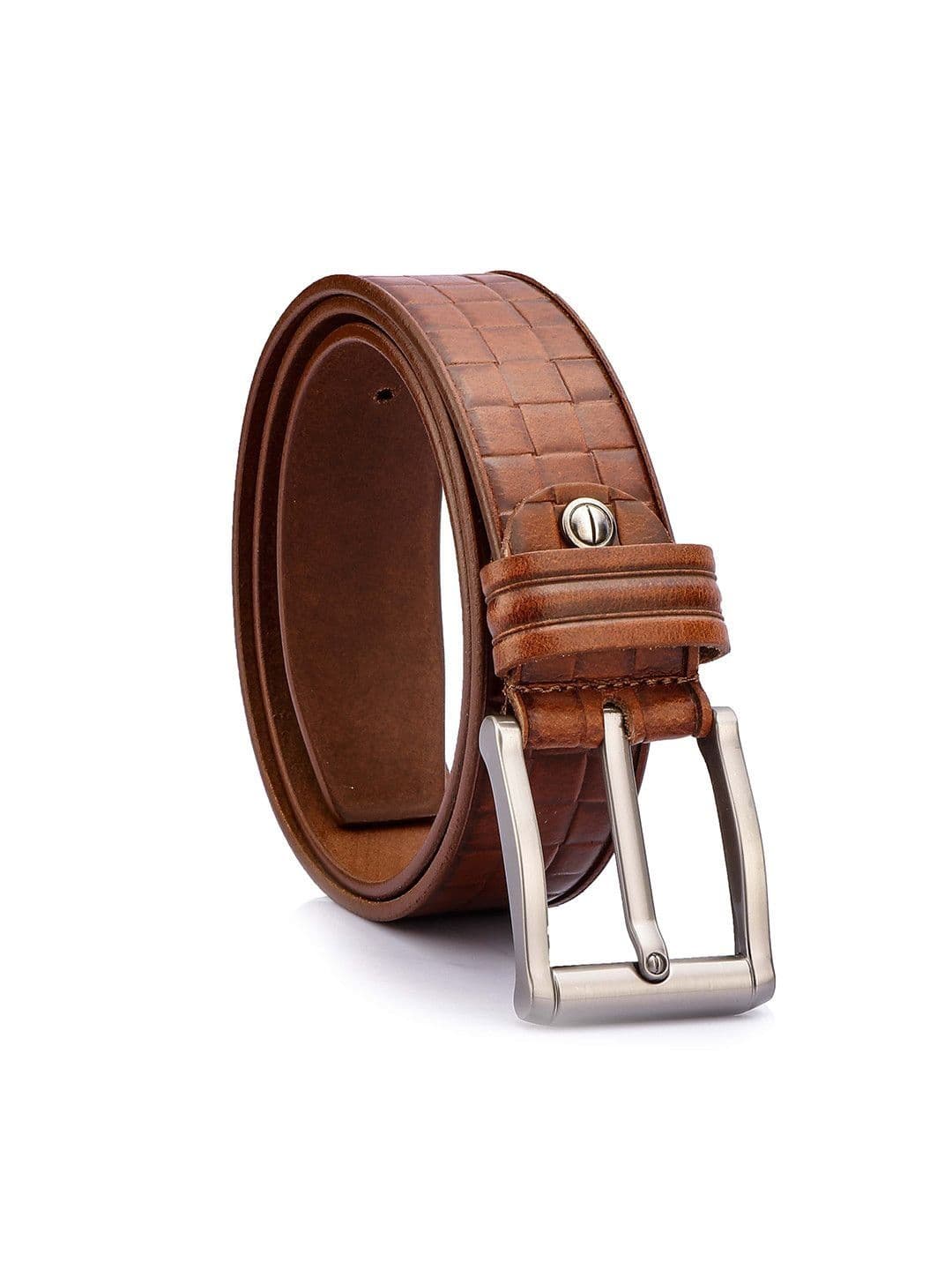 GIL Men Textured Leather Belt - view 1