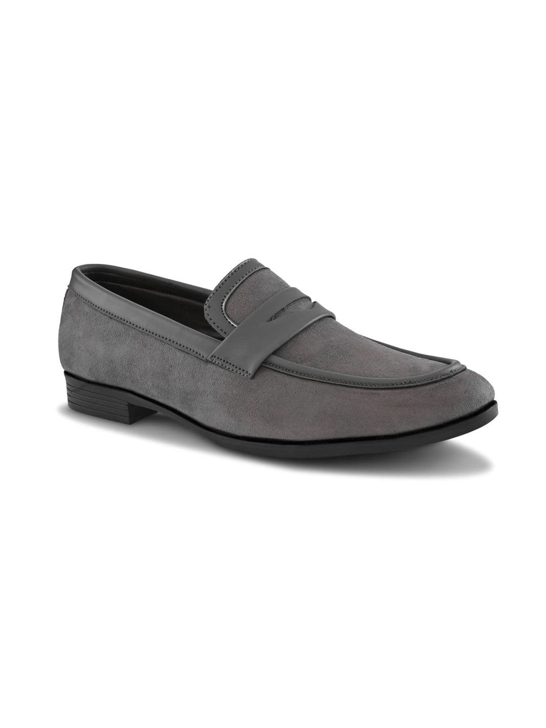 HERE&NOW Men Synthetic Leather Round Toe Slip-On Formal Loafers thumbnail 5
