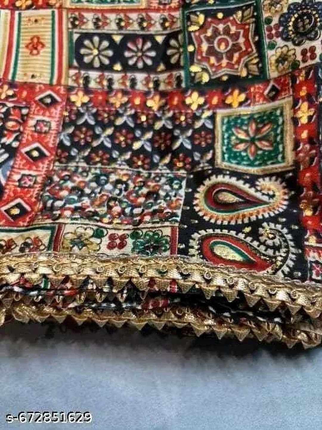 Kuhika Ethnic Motifs Printed Dupatta thumbnail 4