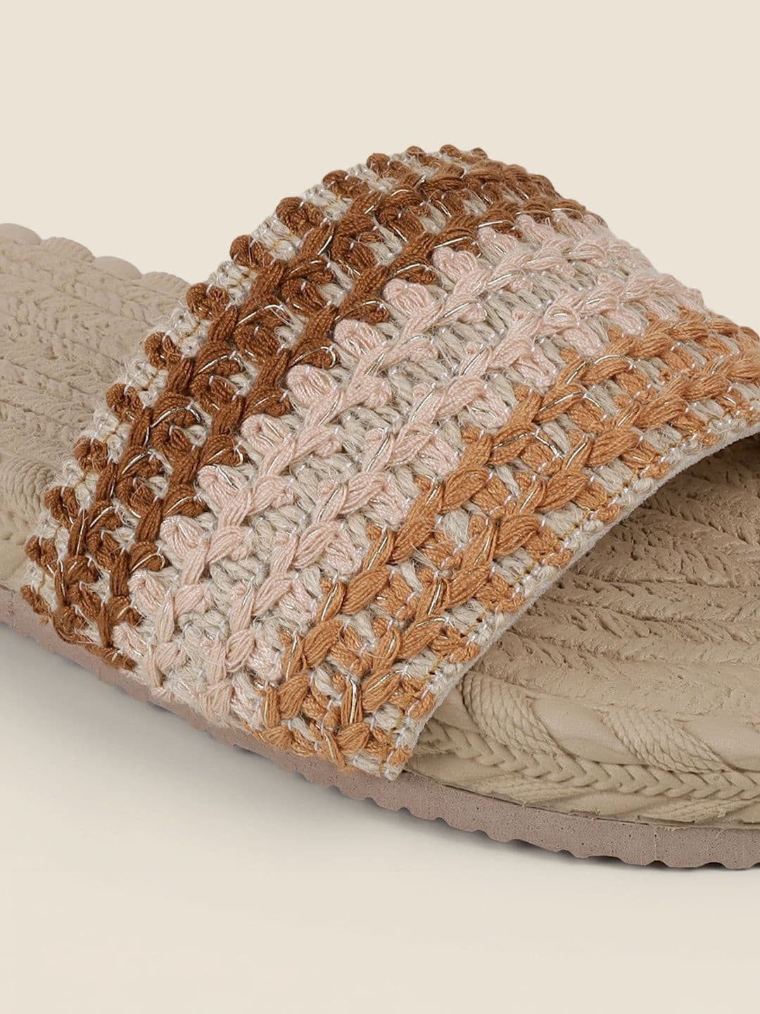 Metro Women Woven Design Mules thumbnail 5