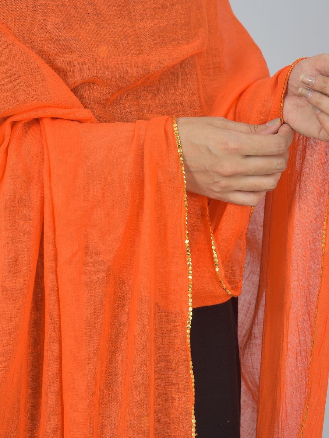Kuhika Dupatta with Sequinned thumbnail 5