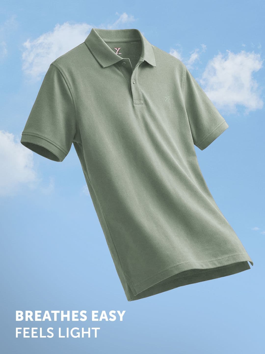 XYXX Men Nova Intellieaze Cotton Polo T-shirt thumbnail 6