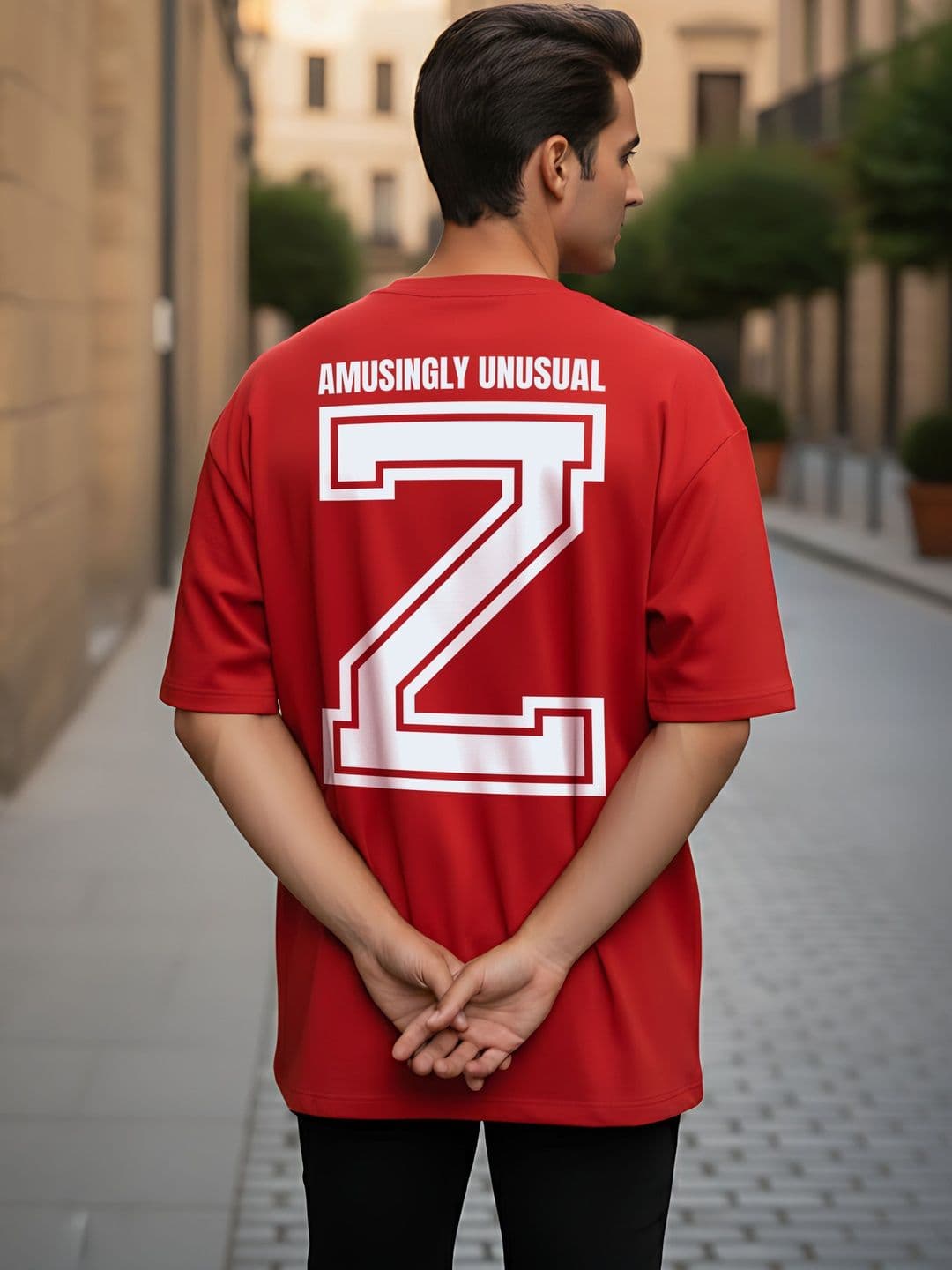 Kook N Keech Men Typography Printed Drop-Shoulder Sleeves T-shirt thumbnail 2