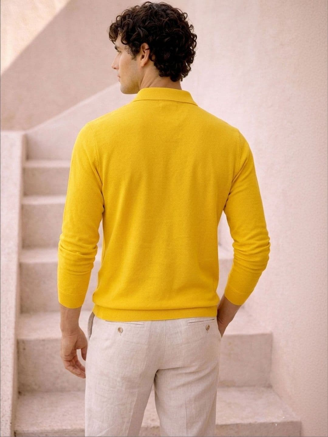 The Roadster Lifestyle Co Cotton Polo Collar T-Shirt thumbnail 6