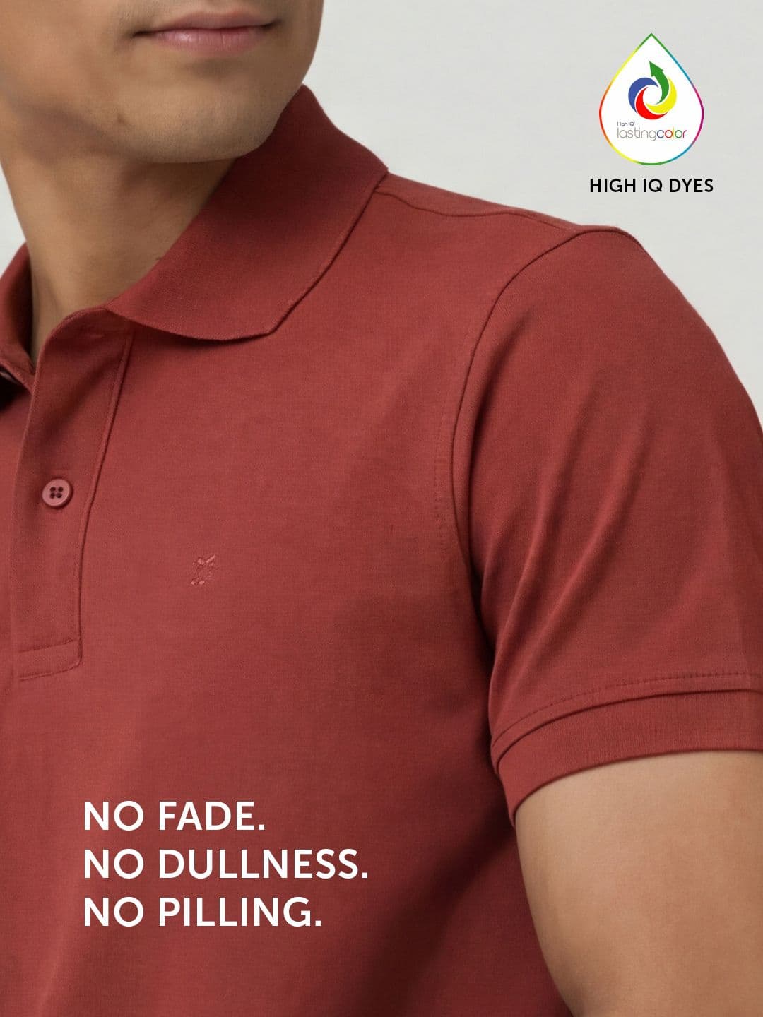 XYXX Men Nova Intellieaze Cotton Polo T-shirt thumbnail 5