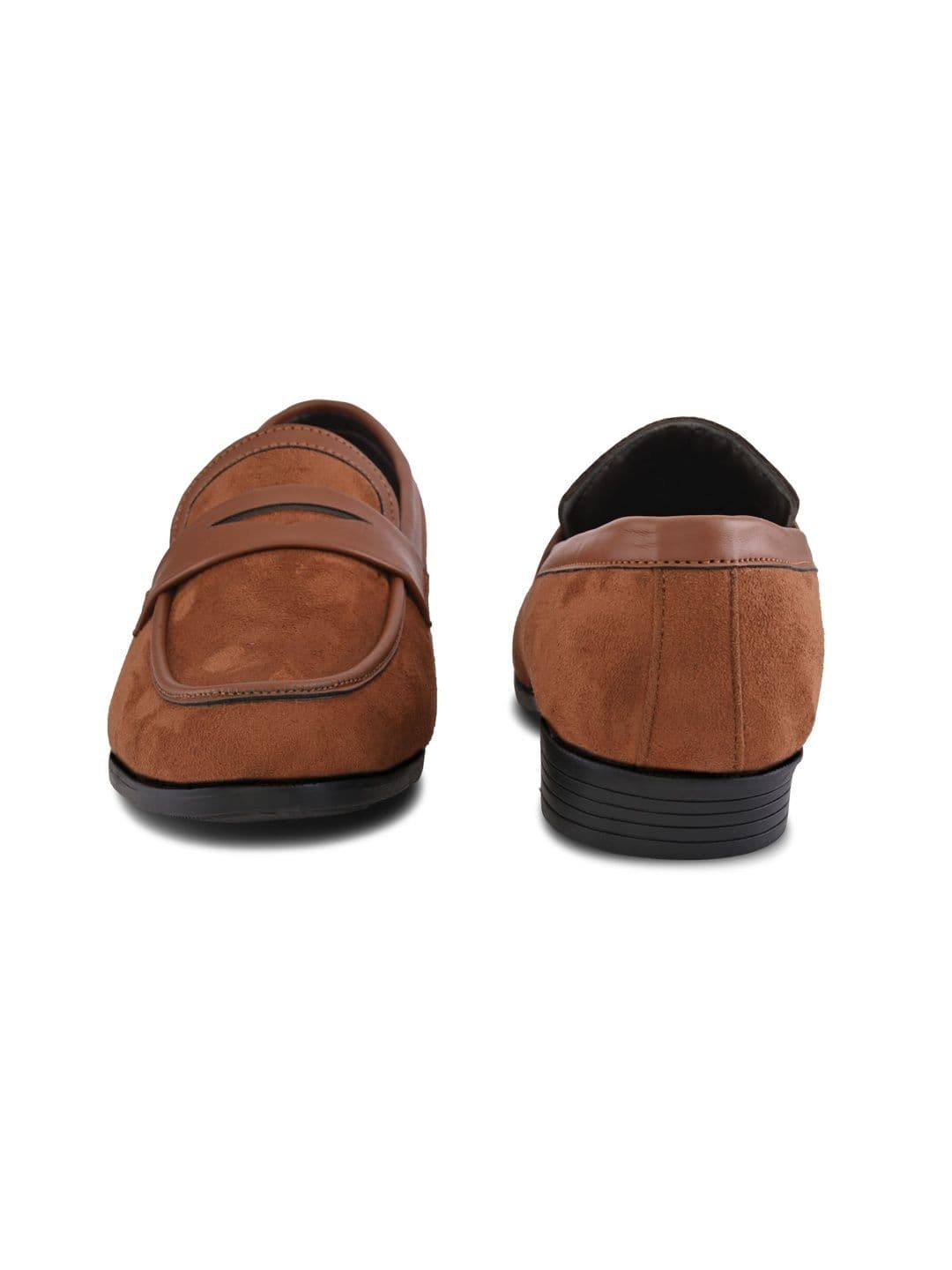HERE&NOW Men Synthetic Leather Round Toe Slip-On Formal Loafers thumbnail 7