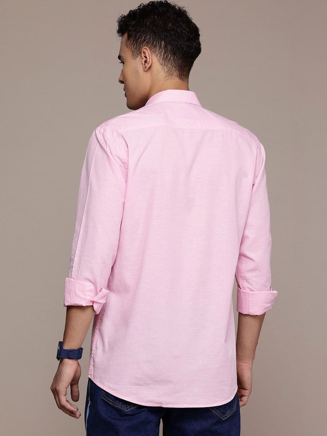 BS BLUE SQUAD Cotton Linen Casual Shirt thumbnail 6