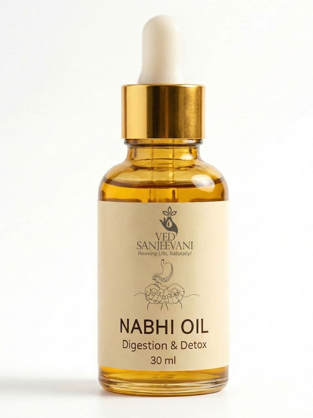 Ved Sanjeevani Digestion & Detox Nabhi Oil- 30 ml thumbnail 2