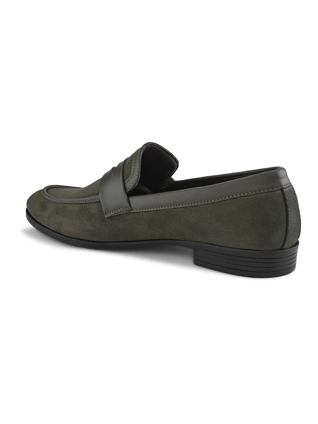 HERE&NOW Men Synthetic Leather Round Toe Slip-On Formal Loafers thumbnail 6