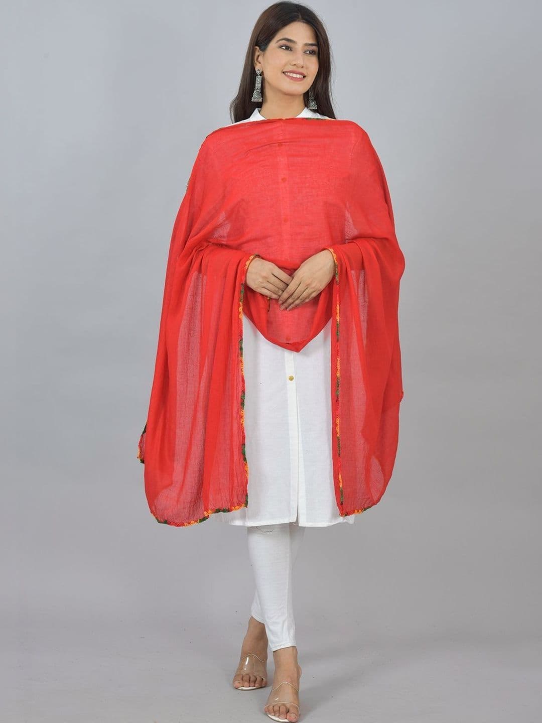 Kuhika Dupatta with Thread Work thumbnail 4