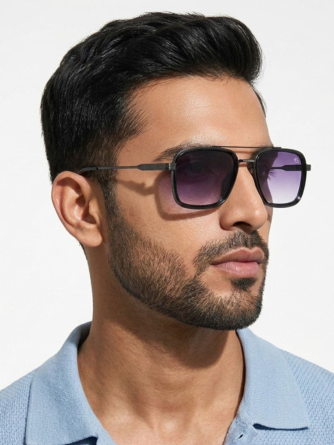 Eyejack by Voyage Unisex Wayfarer Sunglasses With UV Protected Lens B80802CL834 - view 1