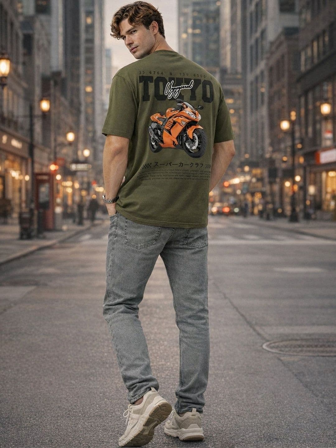 Mast & Harbour Men Printed T-shirt thumbnail 6