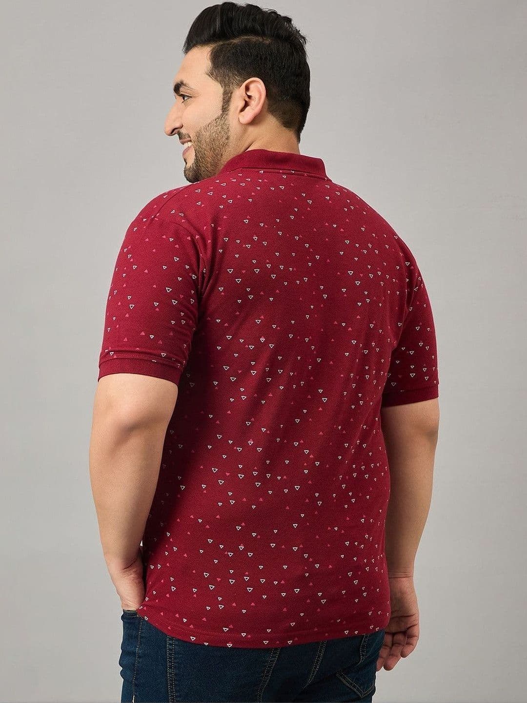 SZN Men Printed Polo Collar Pockets T-shirt thumbnail 2