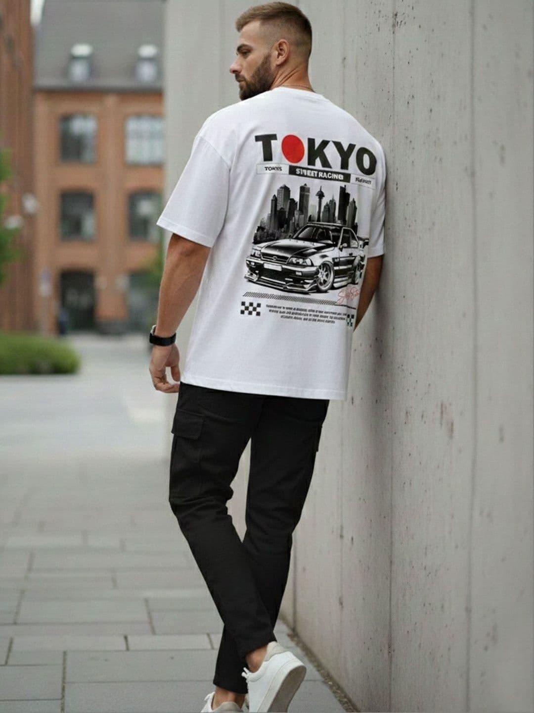 Mast & Harbour Men Typography Printed T-shirt thumbnail 6