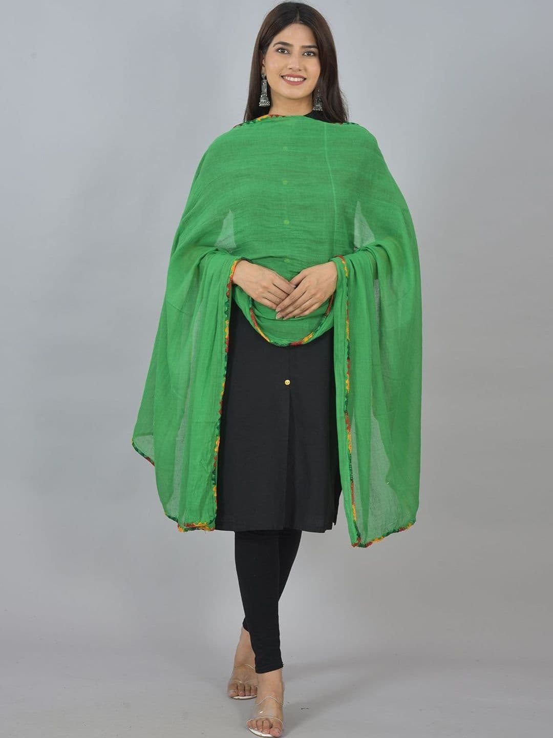 Kuhika Dupatta with Thread Work thumbnail 3