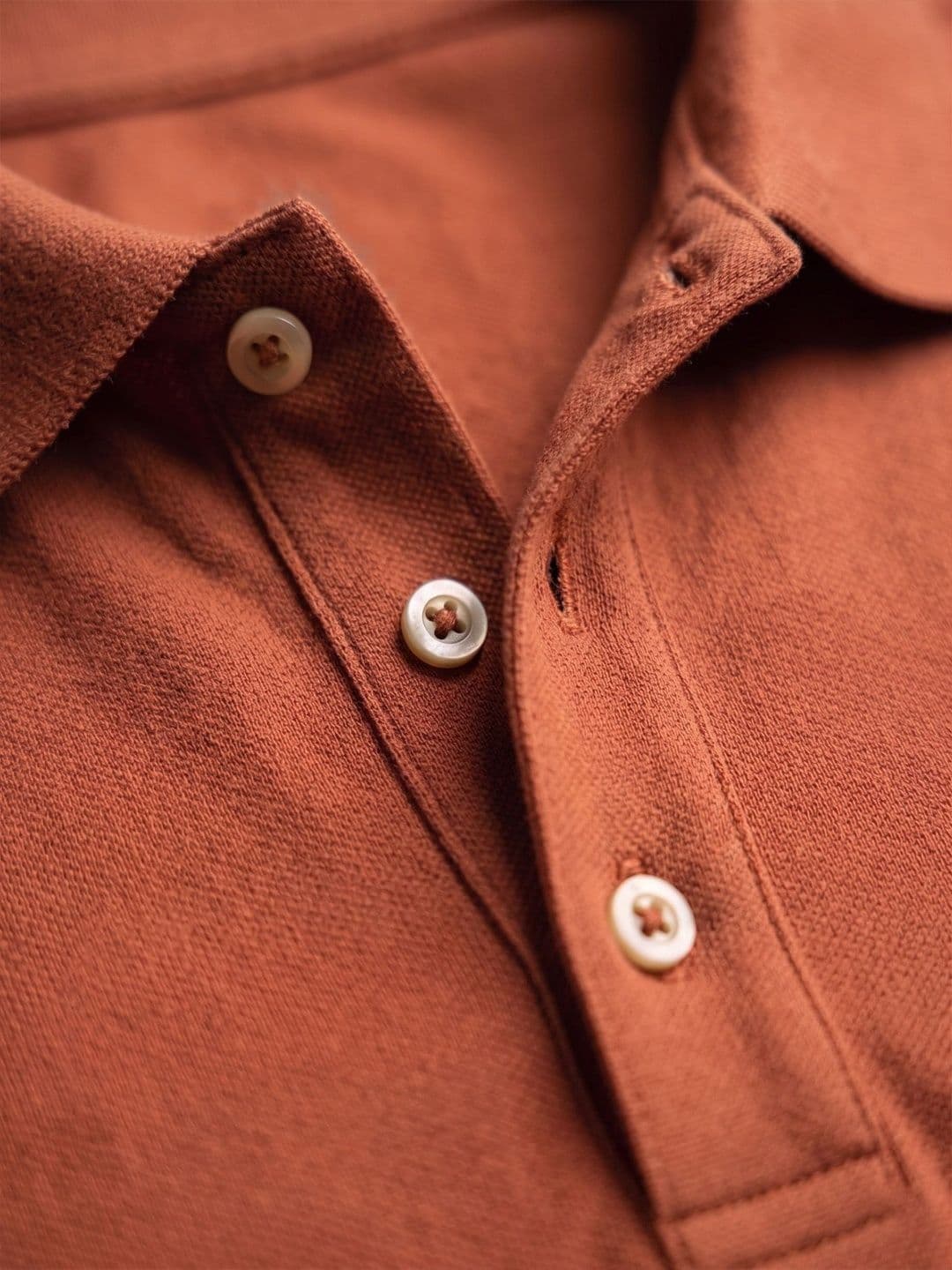 Utopium Men Brand Logo Polo Collar T-shirt thumbnail 3