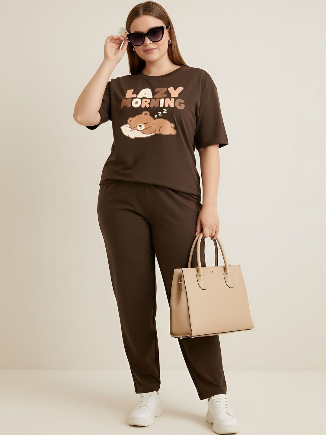 My Swag Cotton Printed T-shirt with Trousers thumbnail 2