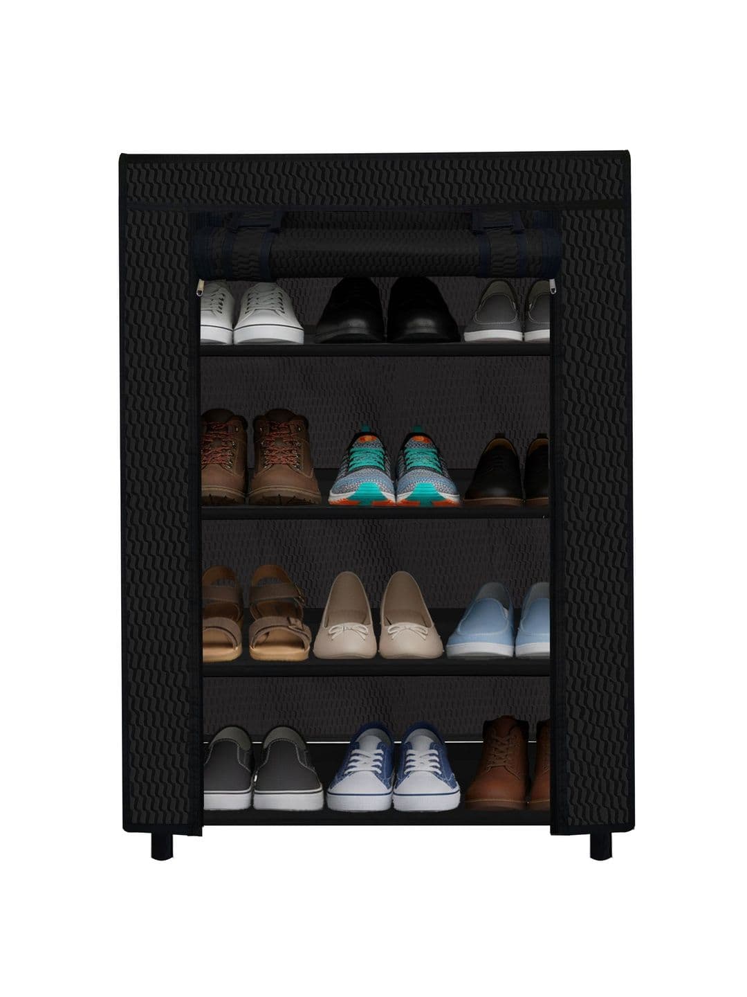 Urban Choice 4-Layers Metal Collapsible Shoe Stand thumbnail 6