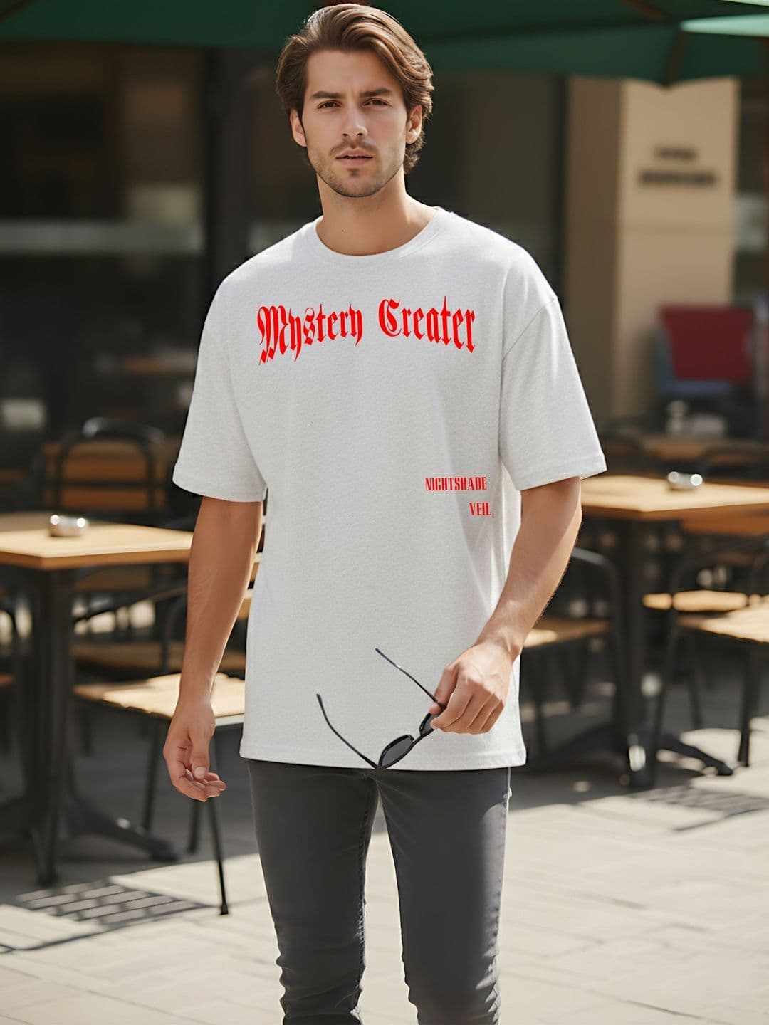 Kook N Keech Men Typography Printed Drop-Shoulder Sleeves T-shirt thumbnail 5