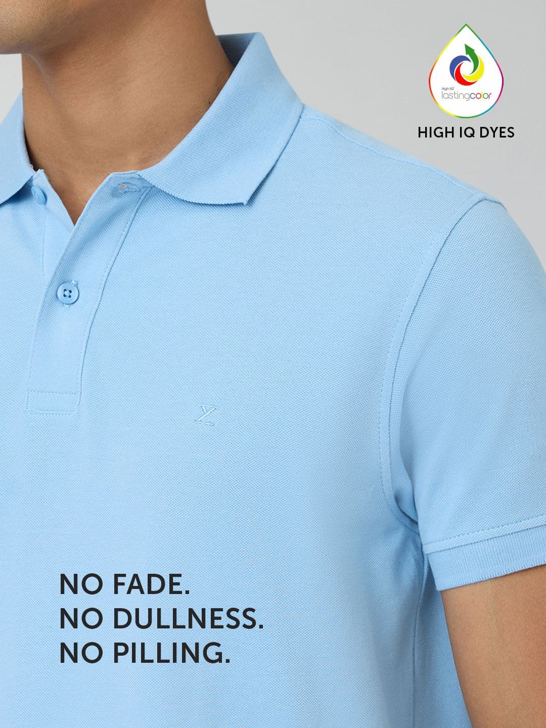 XYXX Men Nova Intellieaze Cotton Polo T-shirt thumbnail 5