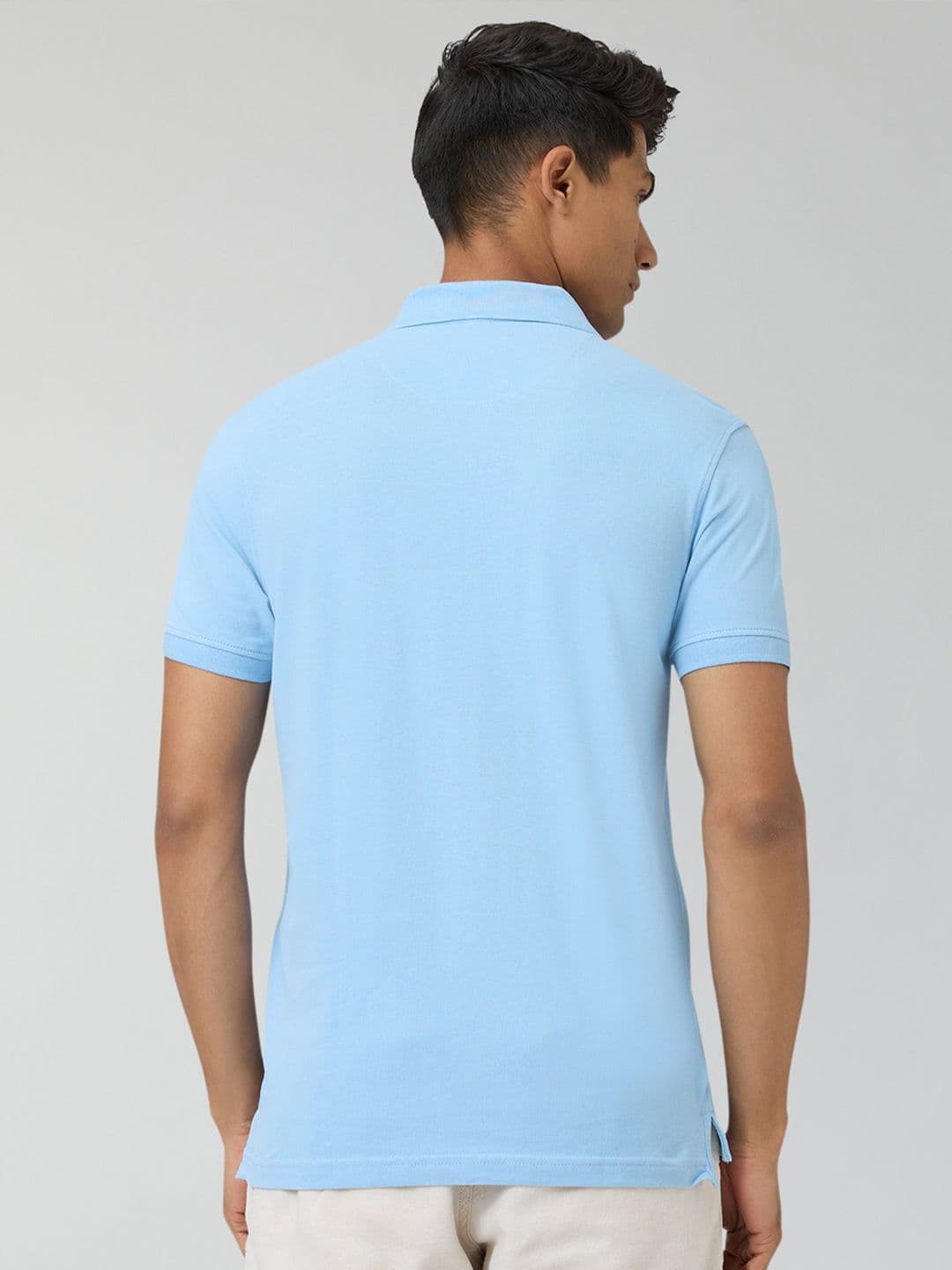 XYXX Men Nova Intellieaze Cotton Polo T-shirt thumbnail 2