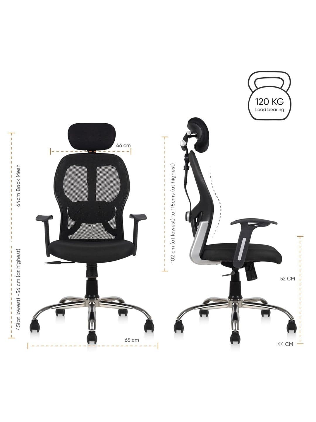COZY CUB Black Leatherette Adjustable Seat Height Study Arm Chair thumbnail 5