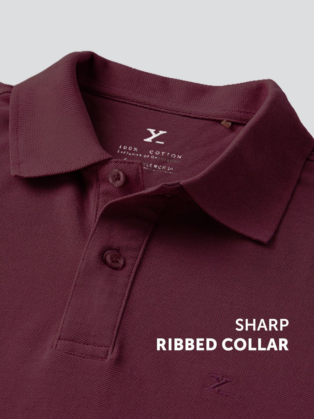 XYXX Men Nova Intellieaze Cotton Polo T-shirt thumbnail 3