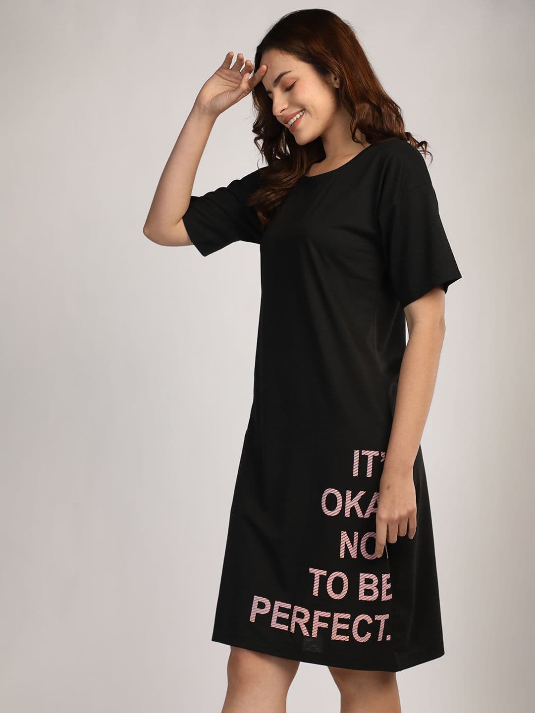 ETC Pack Of 2 Regular Fit T-Shirt Night Dress thumbnail 5