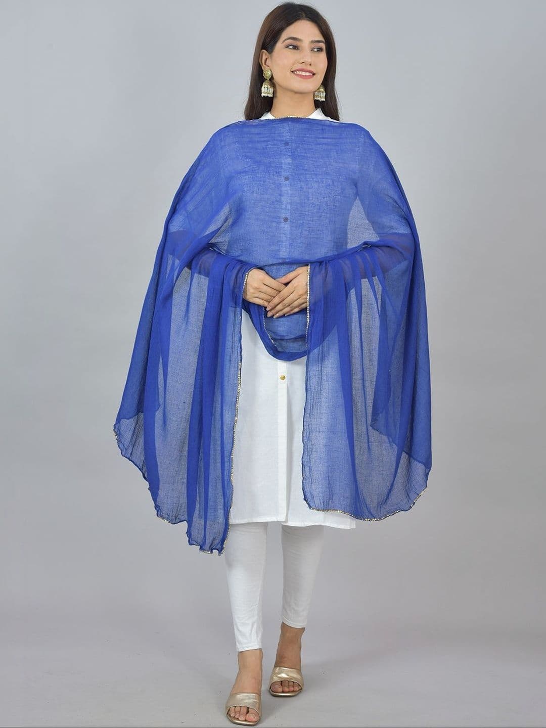 Kuhika Pack Of 4 Dupatta with Sequinned thumbnail 2