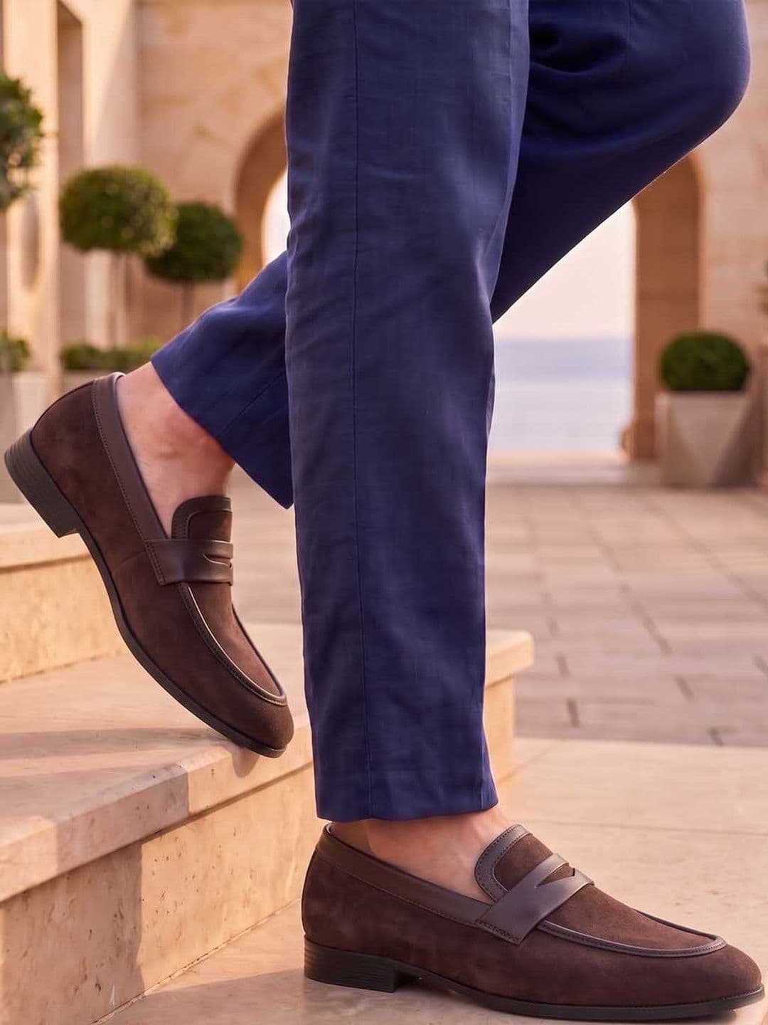 HERE&NOW Men Round Toe Slip-On Shoes Formal Shoes - view 1