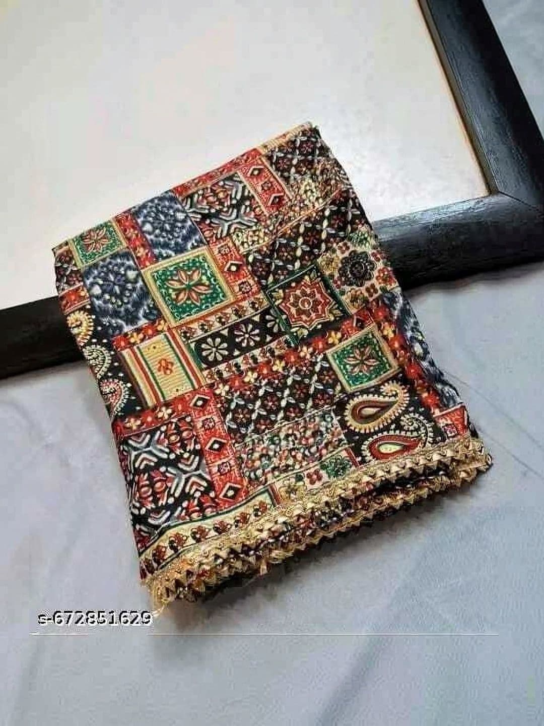 Kuhika Ethnic Motifs Printed Dupatta thumbnail 2
