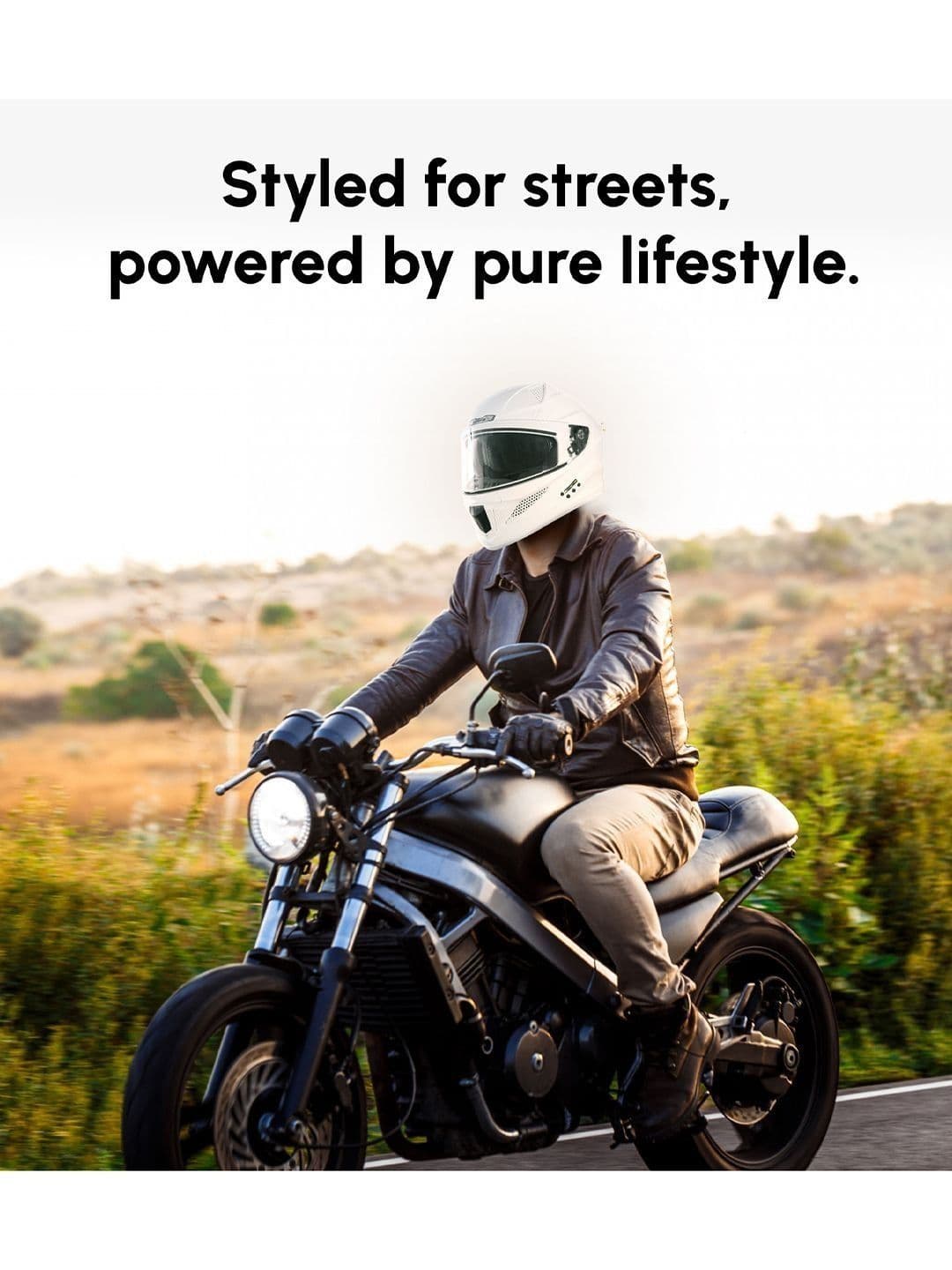 HEADFOX N2F SHARP Bluetooth Bike Helmet With GPS, Voice Assist, ENC & Dual Visor thumbnail 3