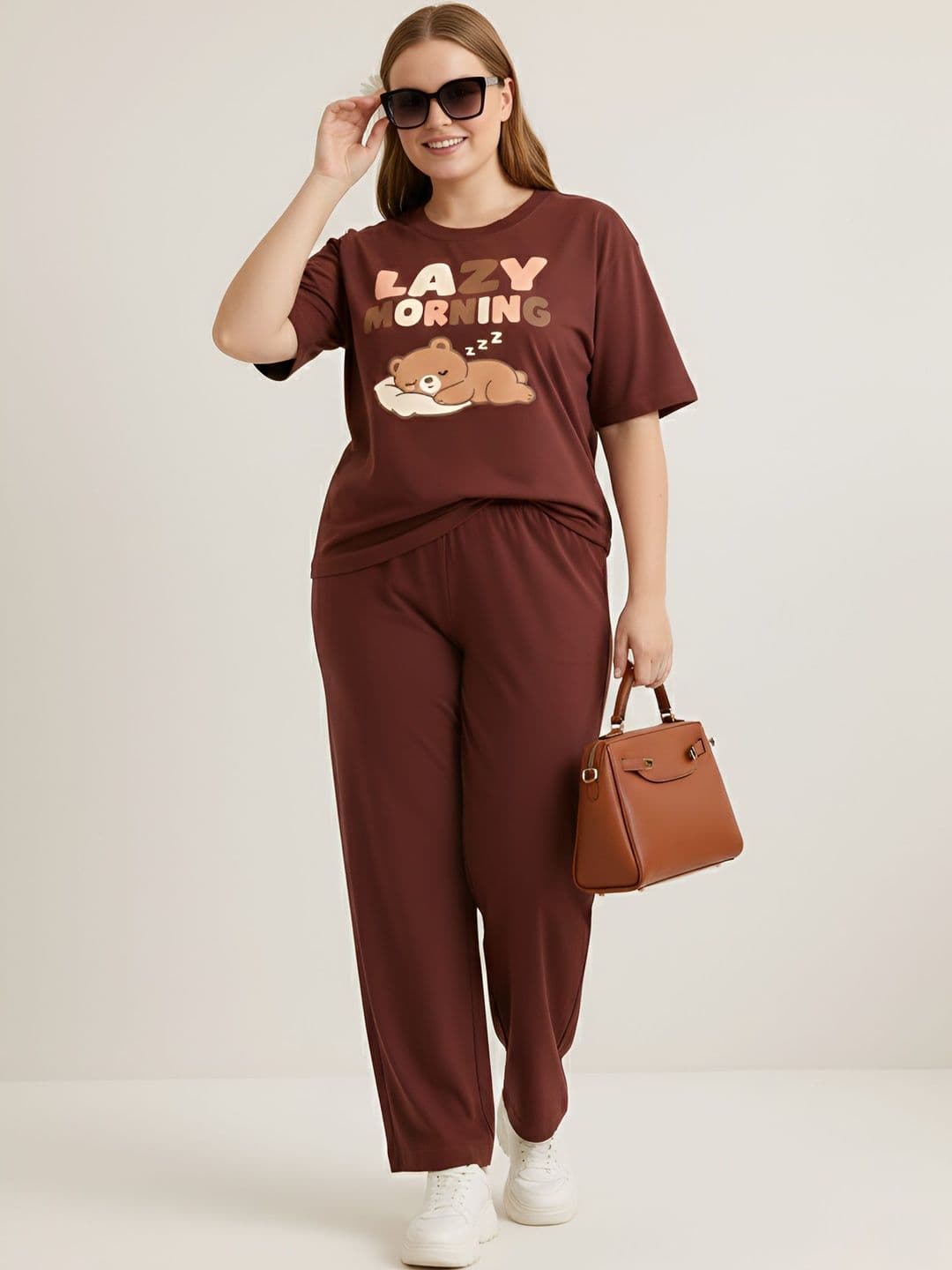 My Swag Cotton Printed T-shirt with Trousers thumbnail 3