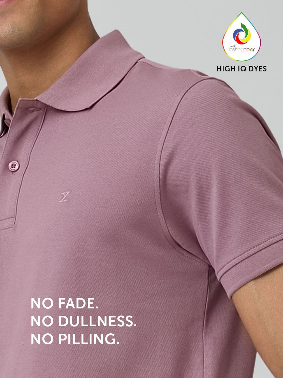 XYXX Polo Collar Pure Cotton T-shirt thumbnail 2