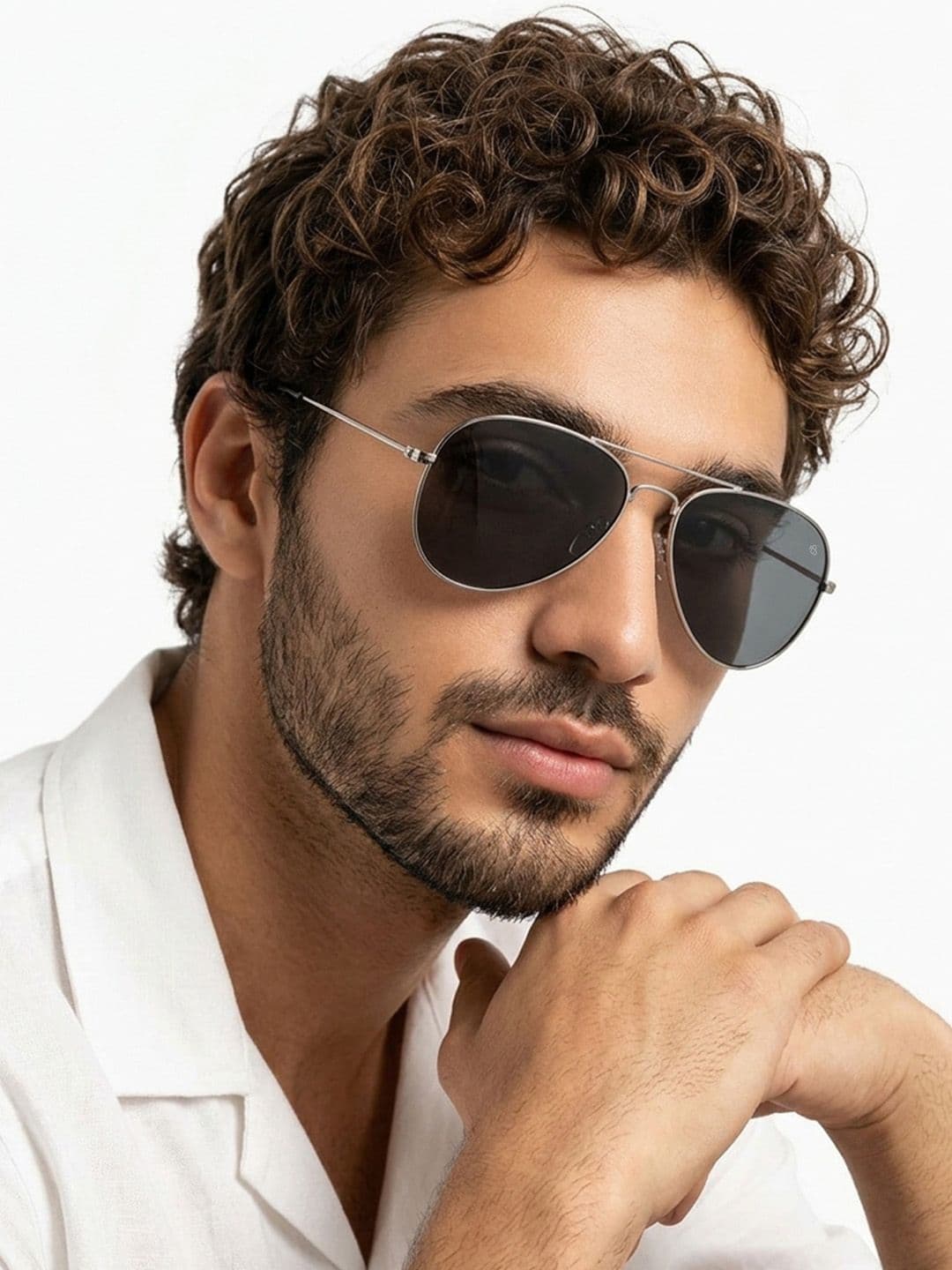 Eyejack by Voyage Unisex Aviator Sunglasses with UV Protected Lens 3025CL980 - view 1
