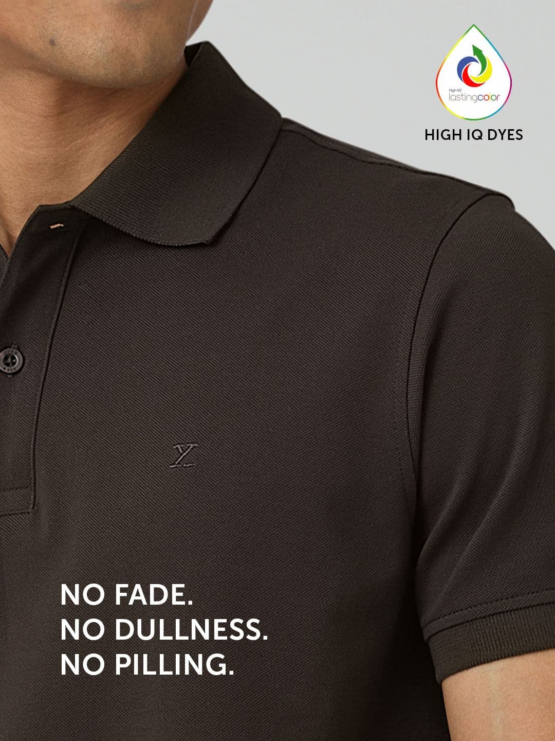 XYXX Polo Collar Pure Cotton T-shirt thumbnail 6