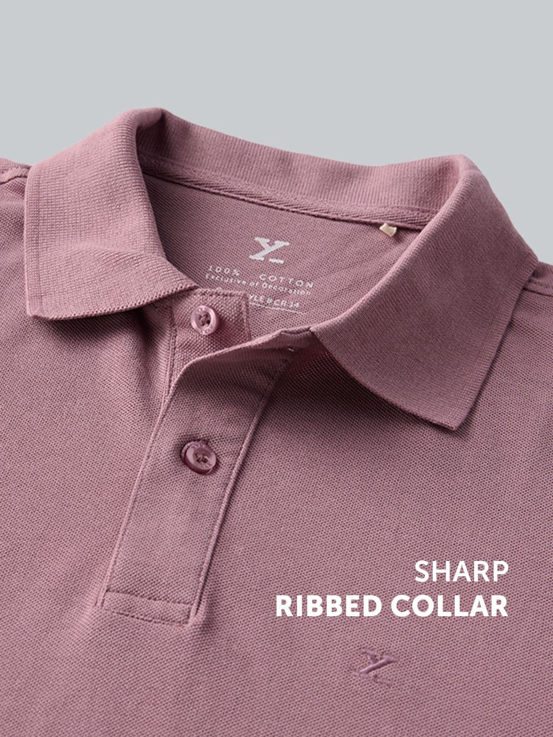 XYXX Polo Collar Pure Cotton T-shirt thumbnail 5