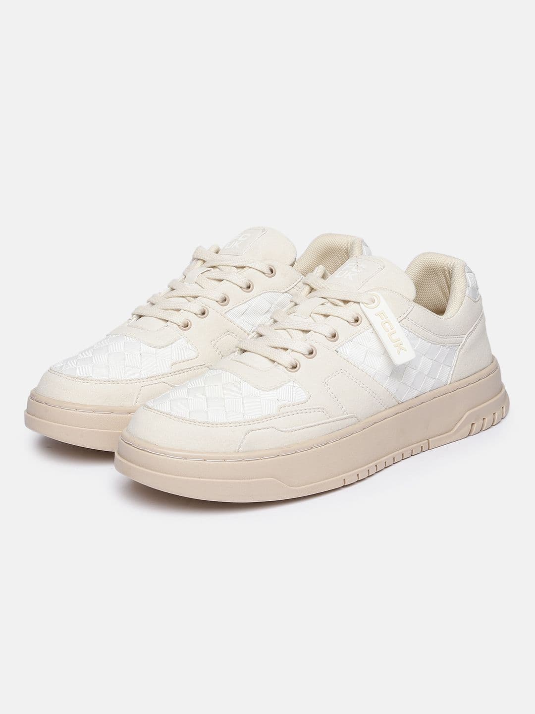 FCUK Men Textured Casual Shoes thumbnail 2