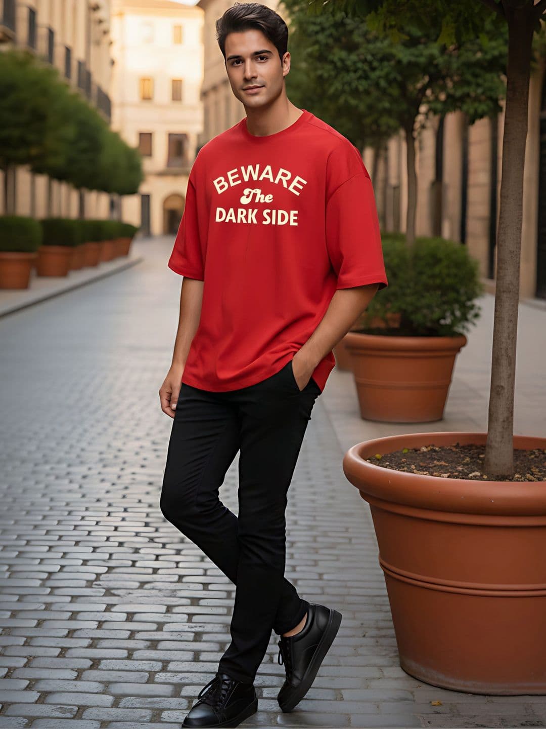 Kook N Keech Men Typography Printed T-shirt thumbnail 2