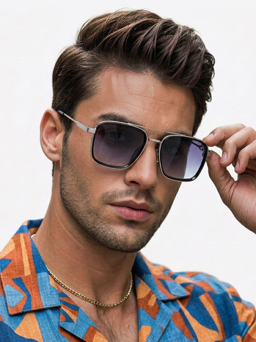 Eyejack by Voyage Unisex Wayfarer Sunglasses with UV Protected Lens B80802CL835 - view 1