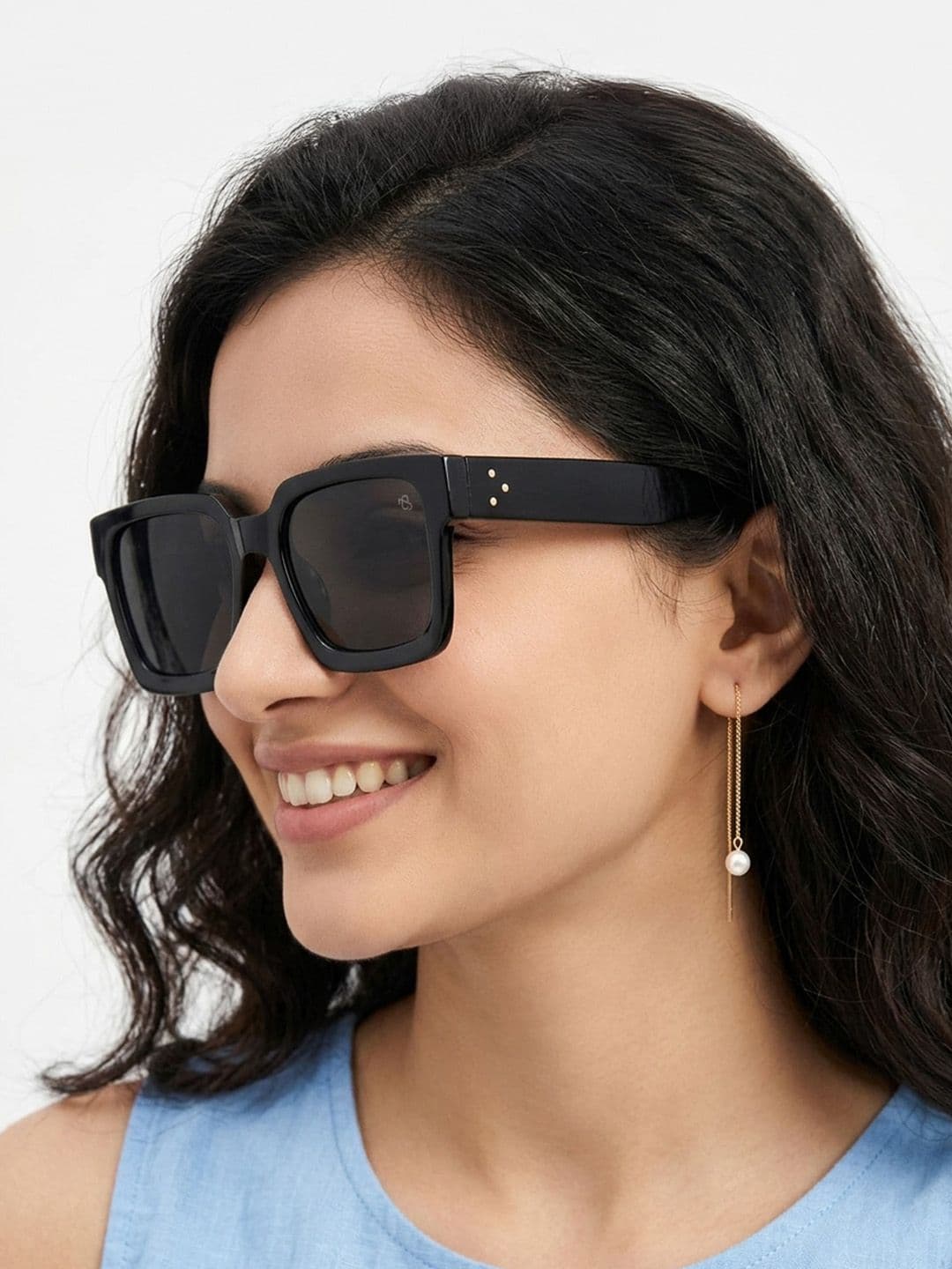 Eyejack by Voyage Unisex Square Sunglasses with UV Protected Lens 98018CL1152 thumbnail 7