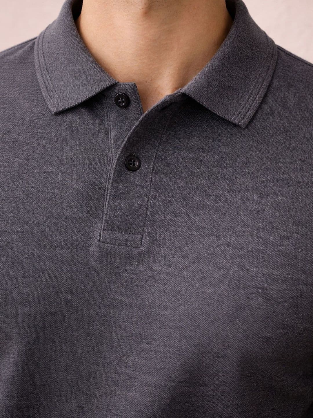 Mast & Harbour Men Polo Collar T-shirt thumbnail 3