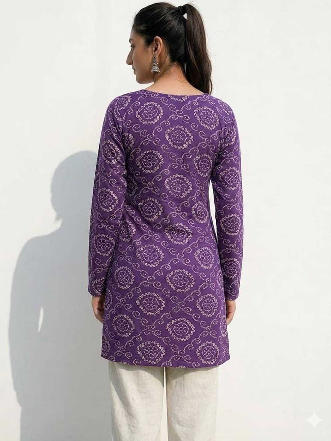 Classy Creation Ethnic Motifs Printed Square Neck Kurti thumbnail 6