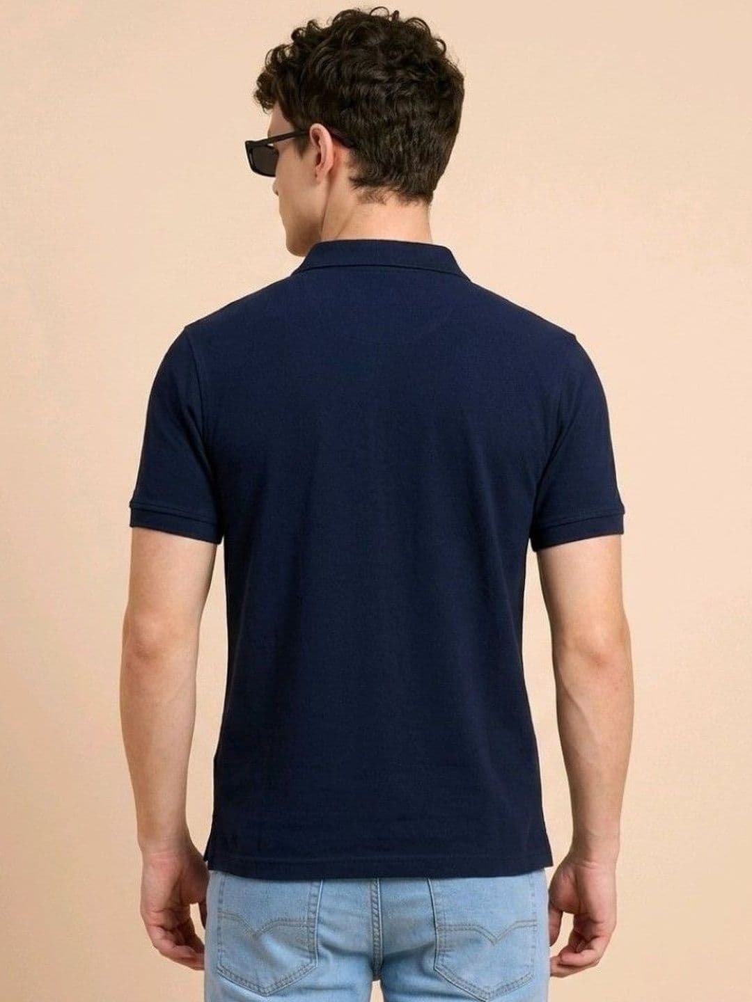 The Roadster Lifestyle Co Cotton Polo Collar T-Shirt thumbnail 2