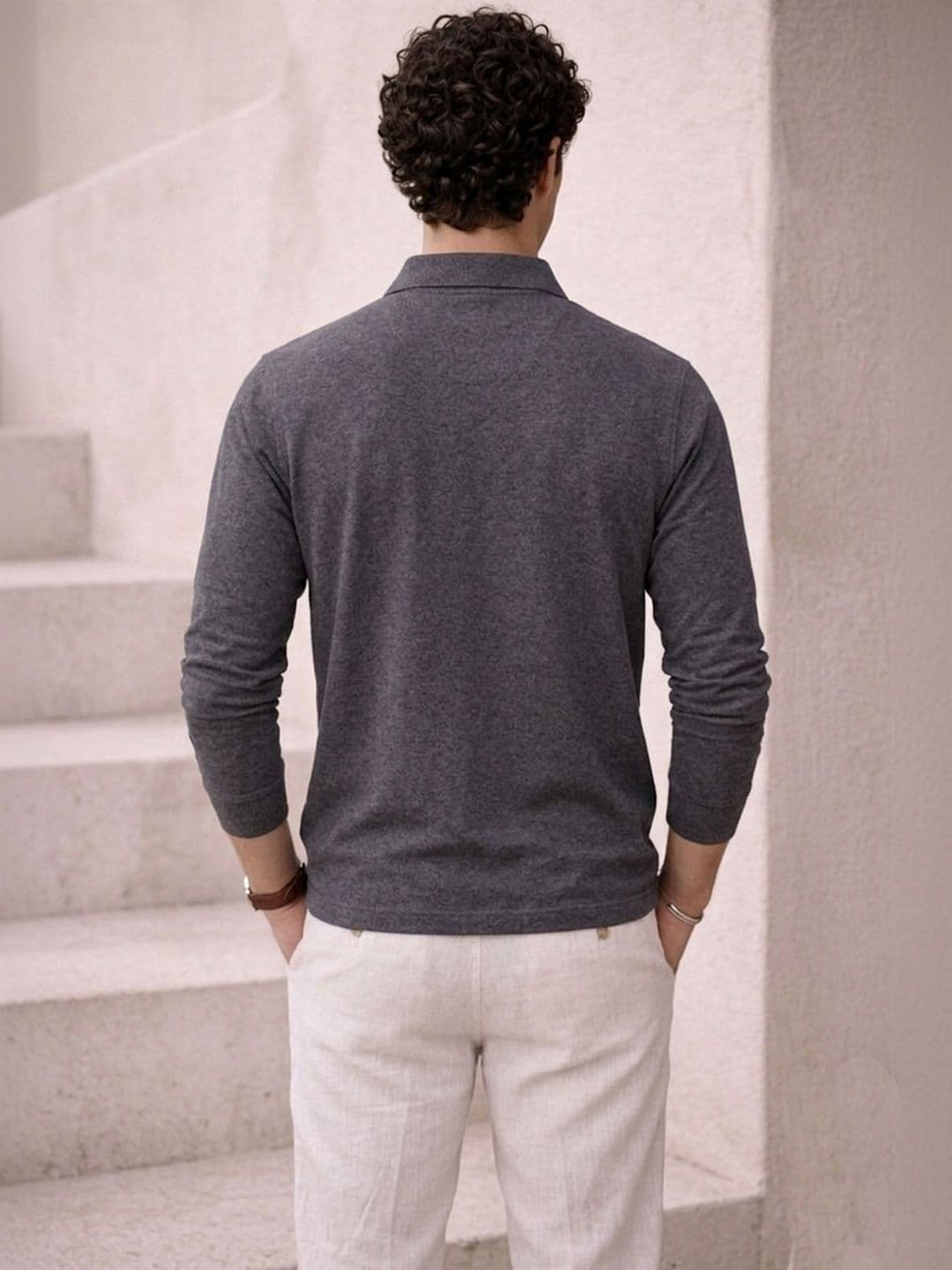 Mast & Harbour Men Polo Collar T-shirt thumbnail 5