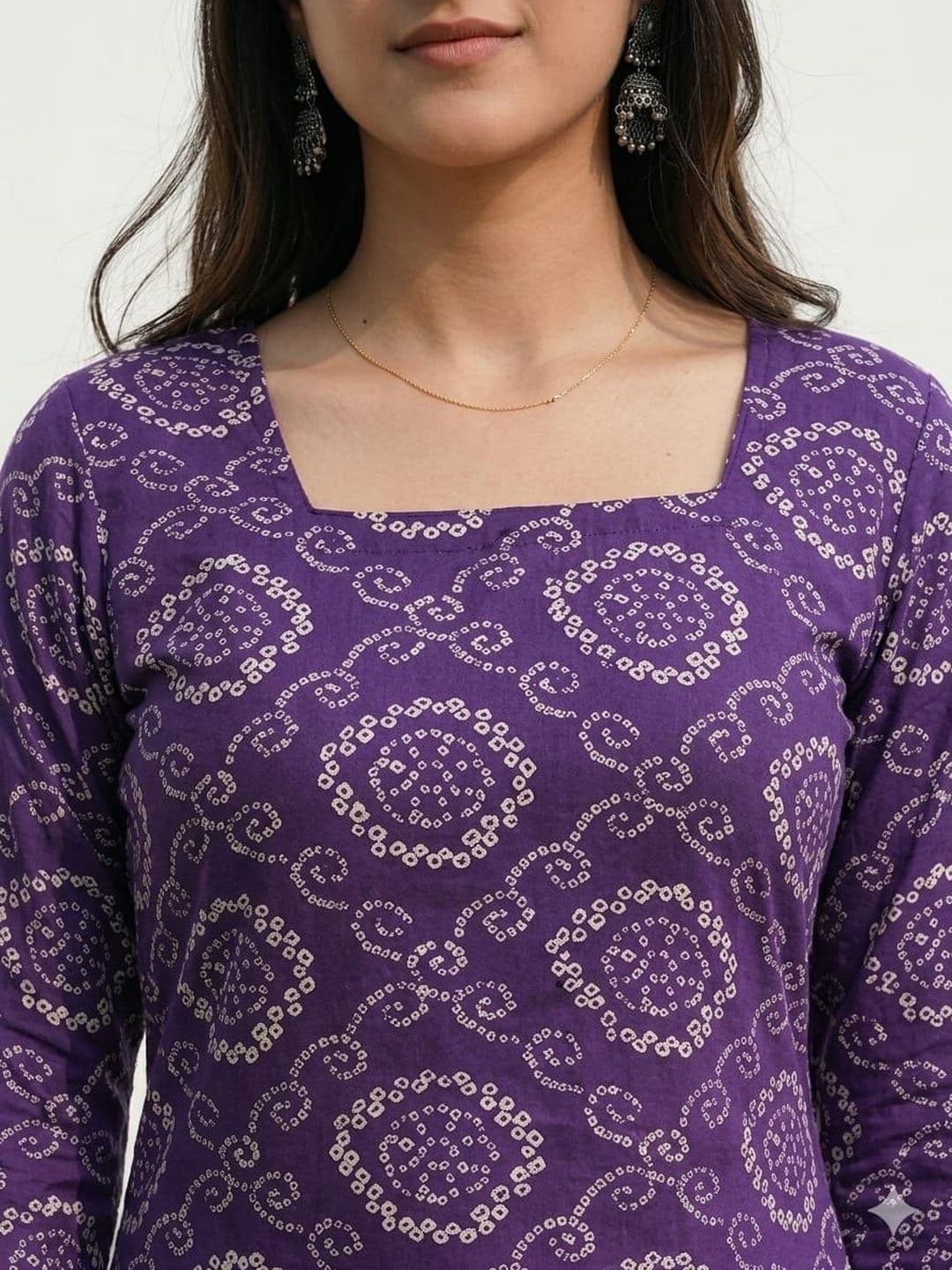 Classy Creation Ethnic Motifs Printed Square Neck Kurti thumbnail 7