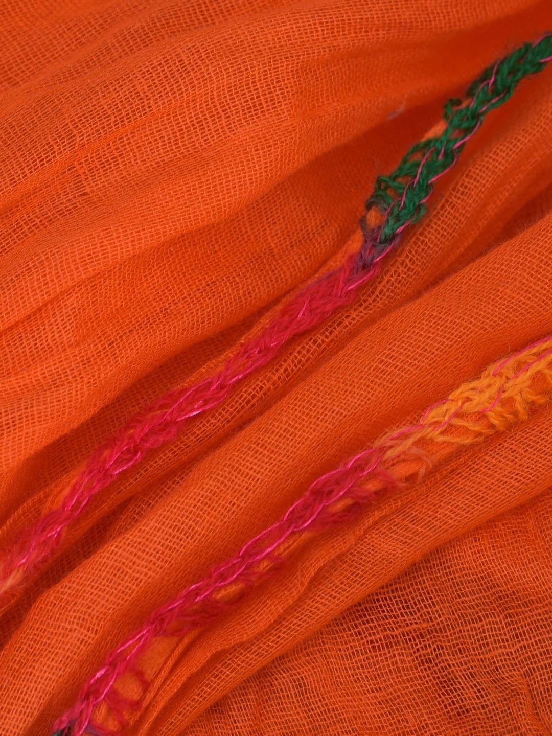 Kuhika Pack Of 4 Dupatta with Thread Work thumbnail 2
